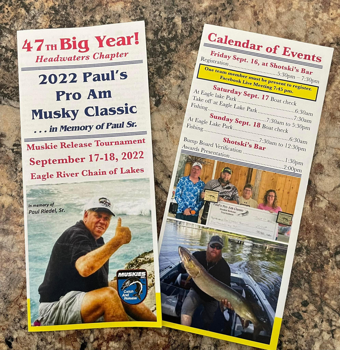 47th Annual Paul's Pro Am Musky Classic in Eagle River Musky Shop