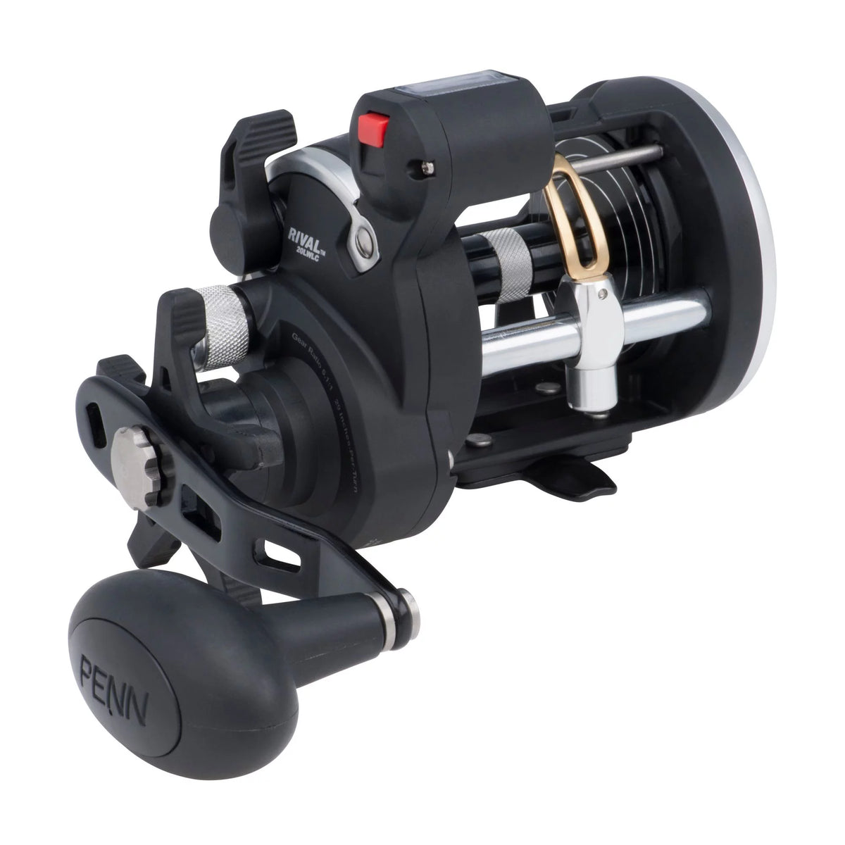 New PENN SQUALL Low Profile Baitcast Reels 5+1Stainless Steel