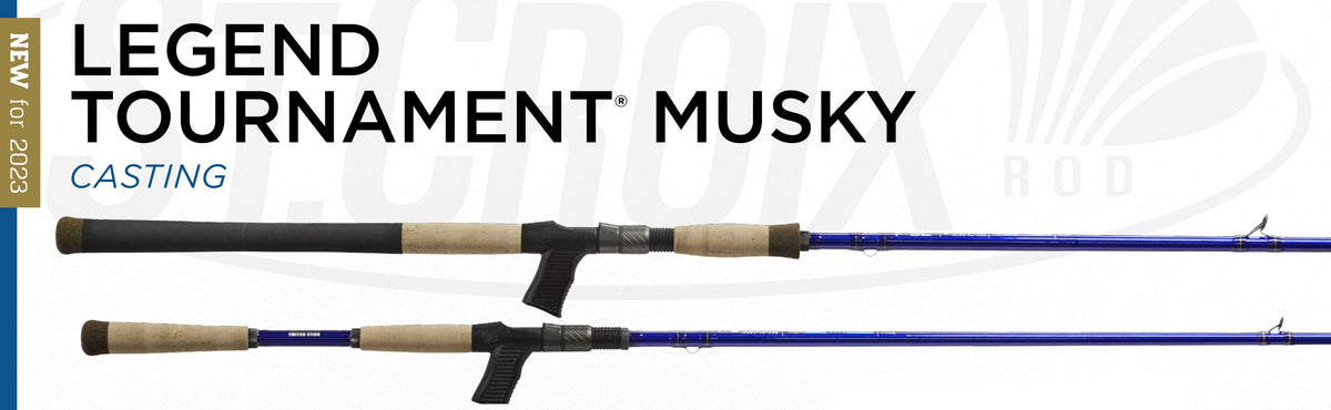 St. Croix Legend Tournament Musky Casting Rod 9'0 Extra Heavy