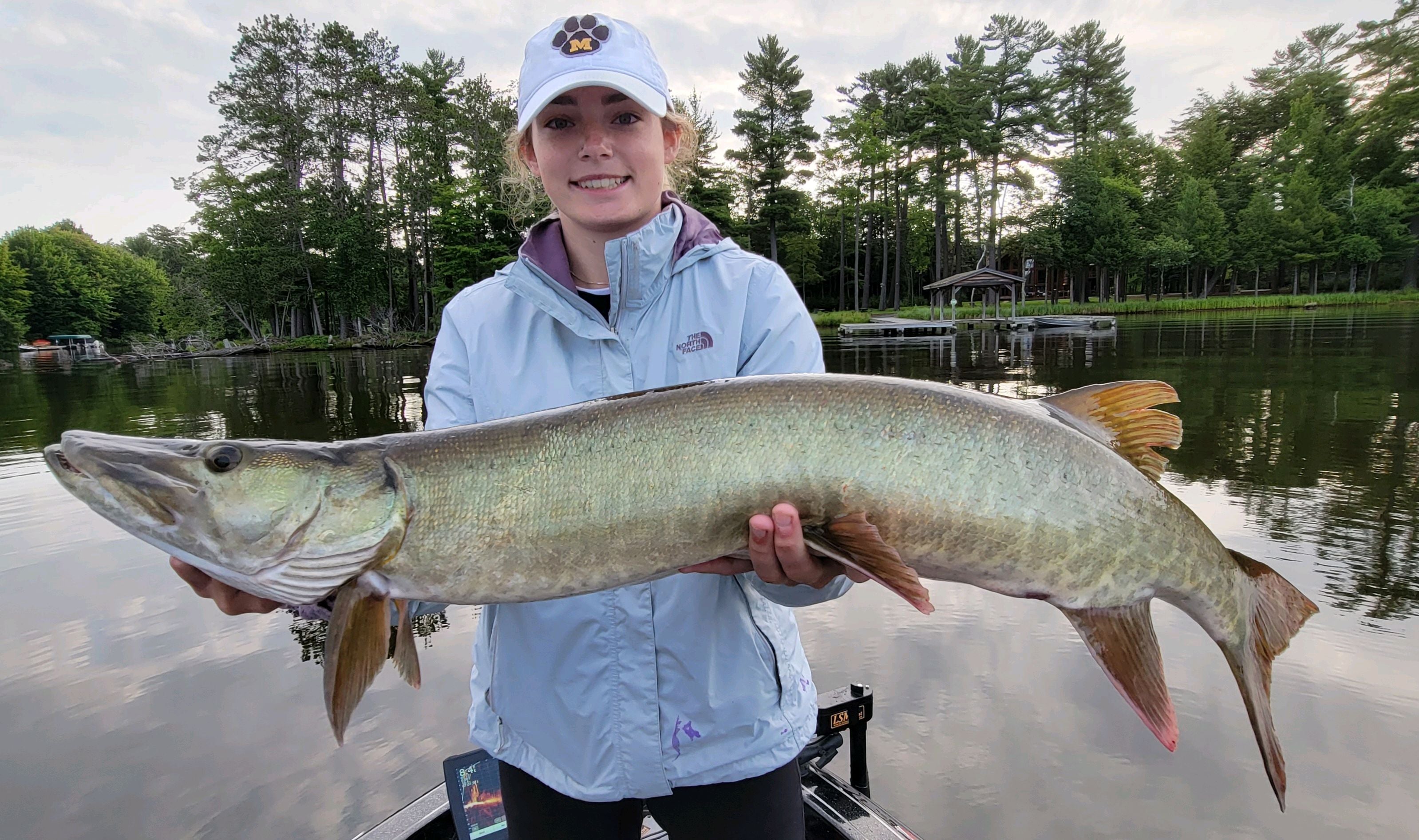 Muskies prowl in predictable locations