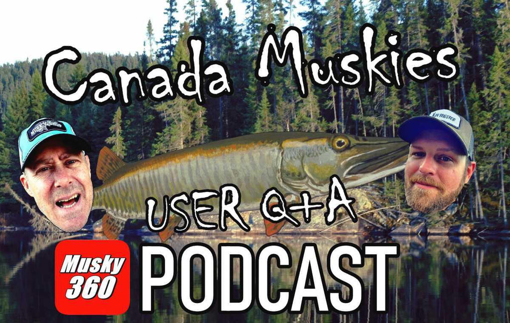 Musky 360 Podcast Episode 246: Canada Muskies and User Q+A