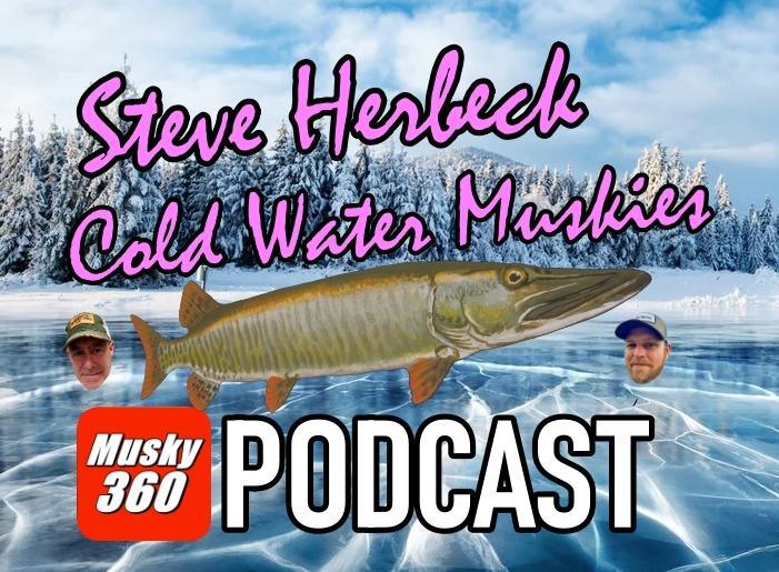 Musky 360 Podcast Episode 262: Steve Herbeck Cold Water and Beyond