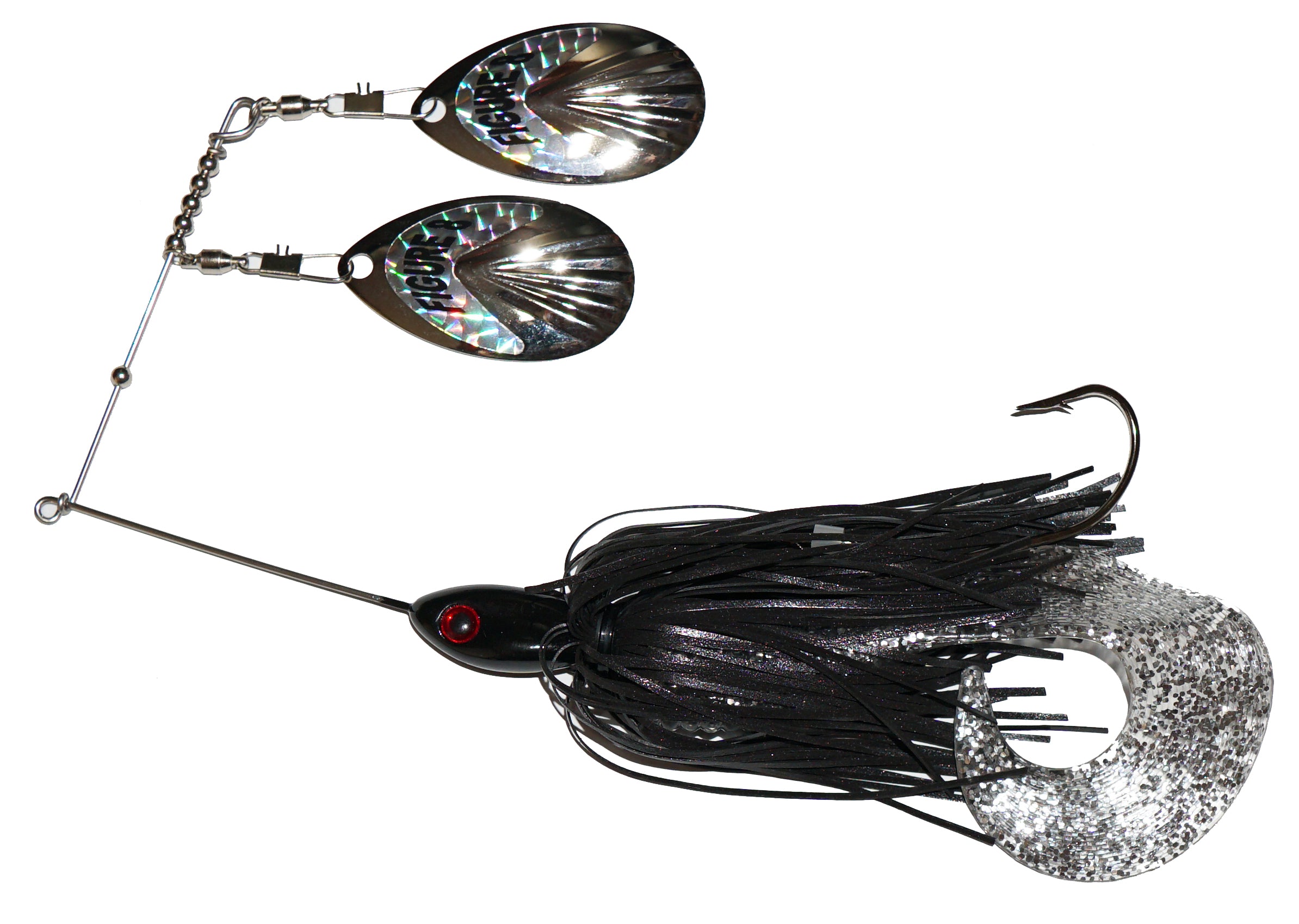 Figure 8 The Bomb Spinnerbait Cotton Candy