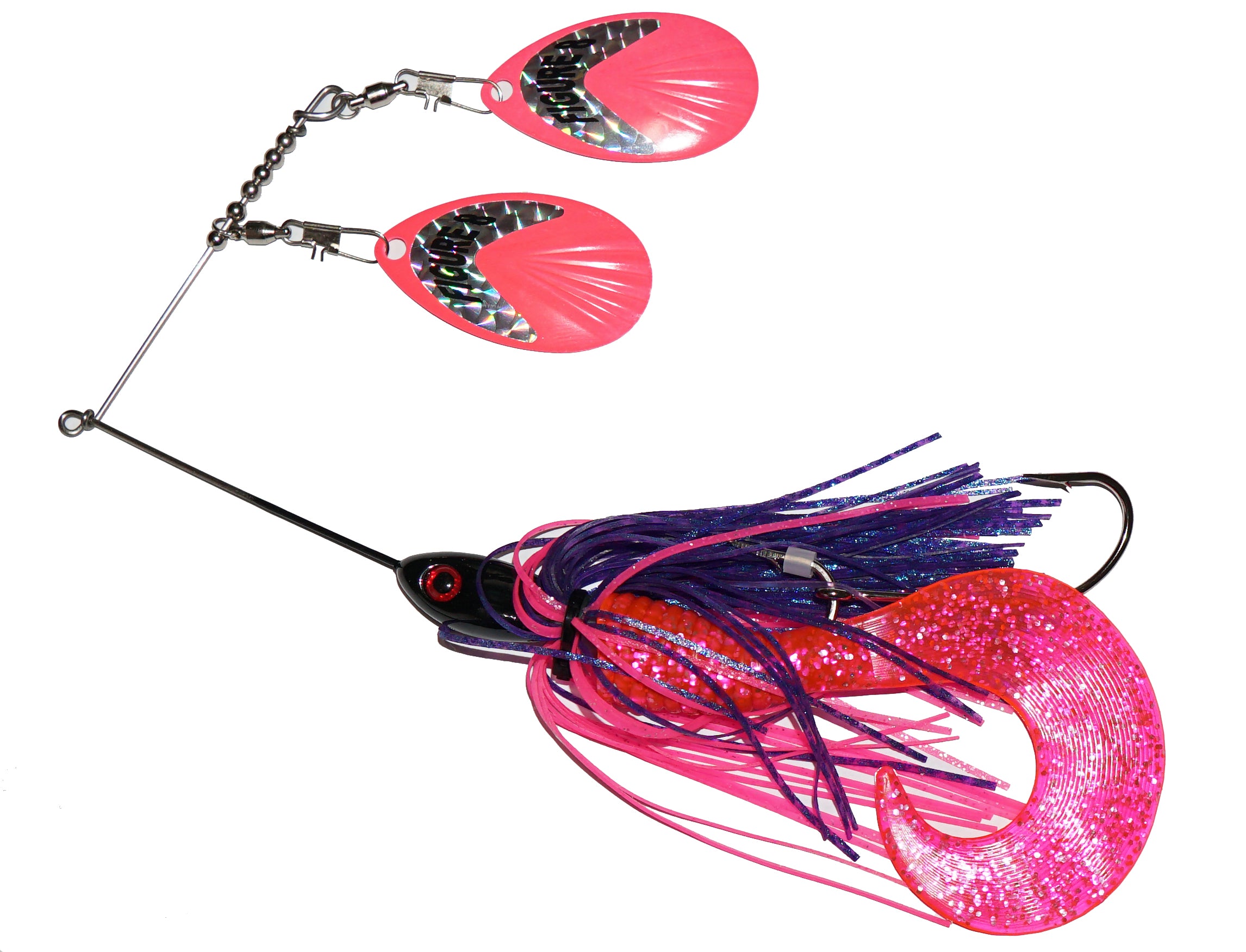 Figure 8 The Bomb Spinnerbait Cotton Candy