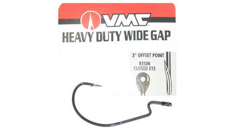 VMC Heavy Duty Wide Gap Hook Black Nickel 5/0