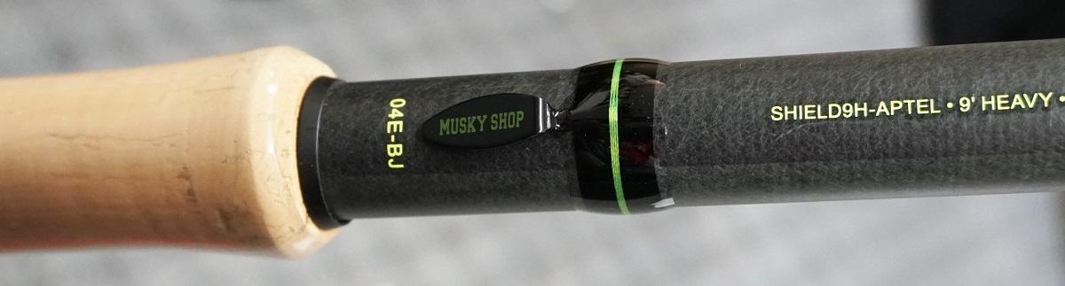Musky Shop Shield Series Rods 9' and 9'6 Models Telescoping SHIELD9HTELE