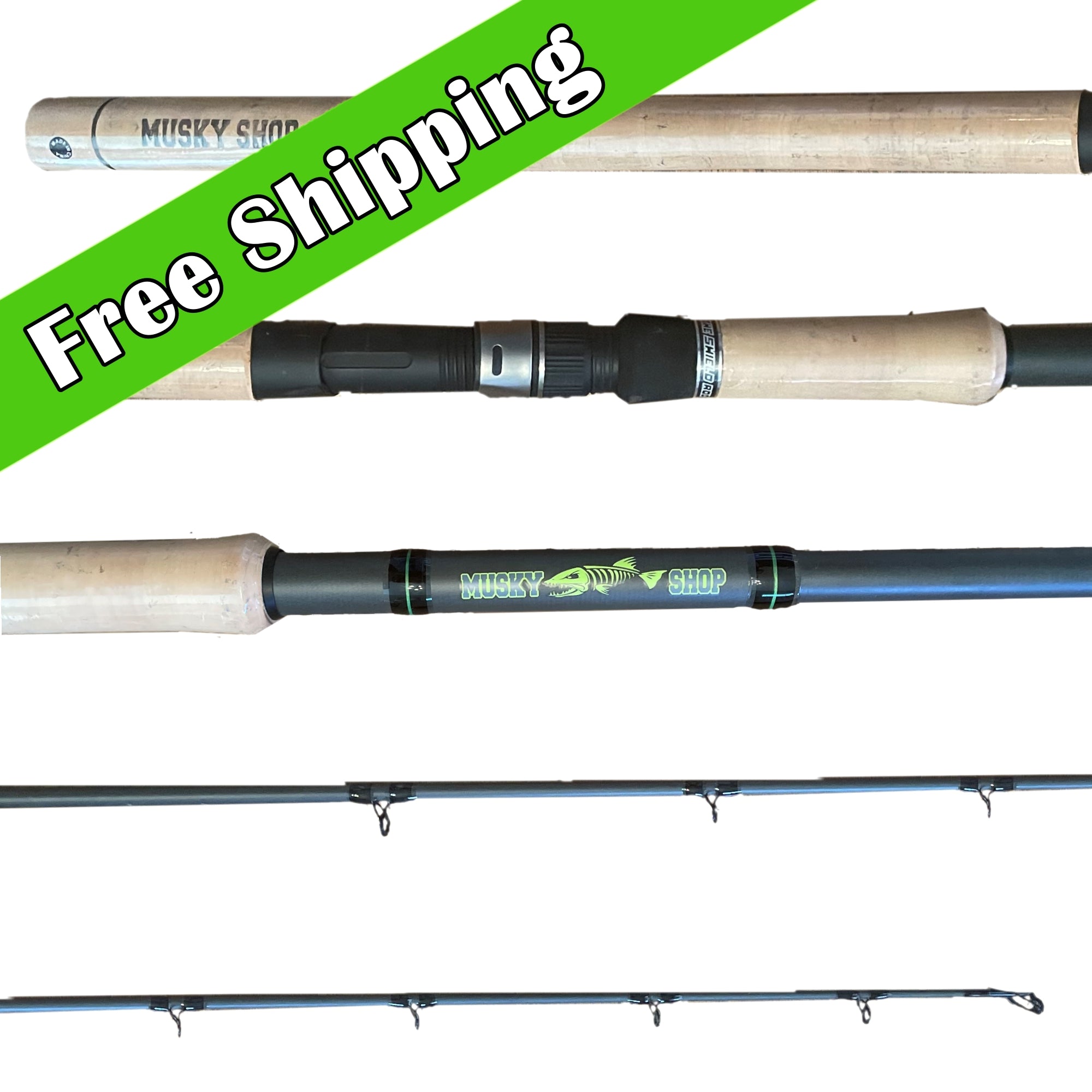 TI Pro 9' Telescopic PRO Musky & Pike Rods (Shipping included in Price – WB  Musky Shop