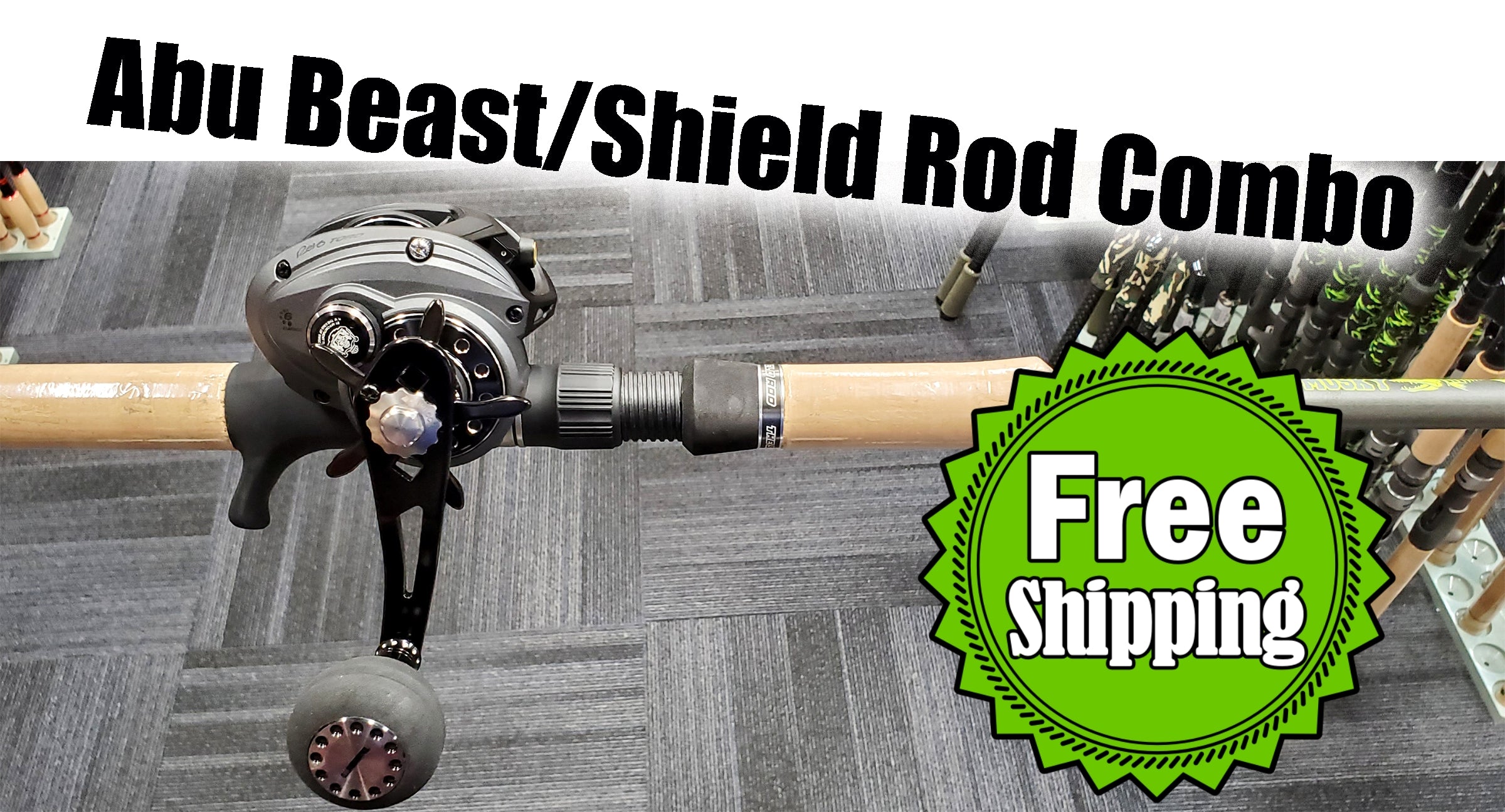 Musky Shop Kayak Shield Series Rod 7' Heavy One-Piece
