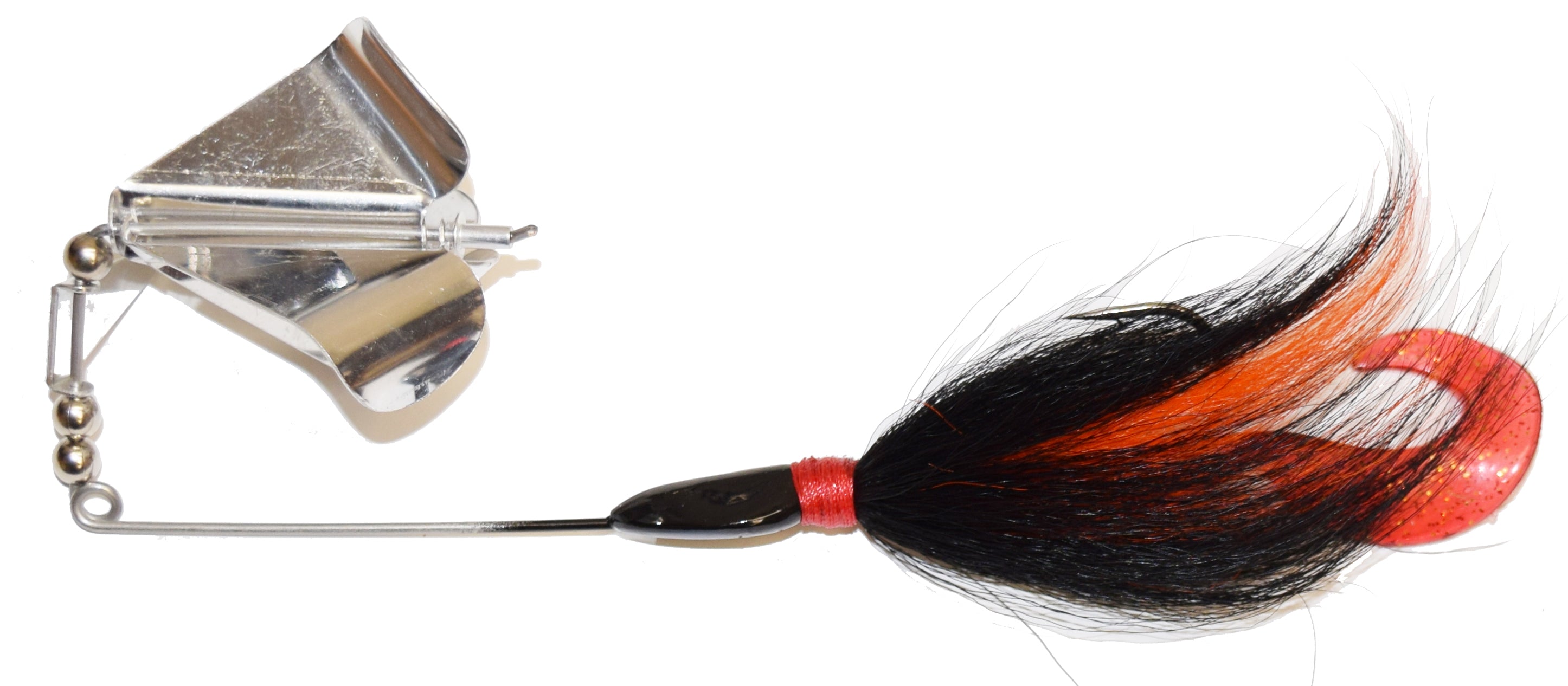 True South Moab Buzzbait Glimmer Ghost Silver 3/8