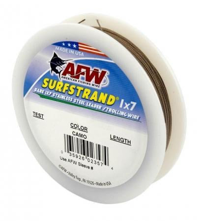 American Fishing Wire Surfstrand Camo Wire