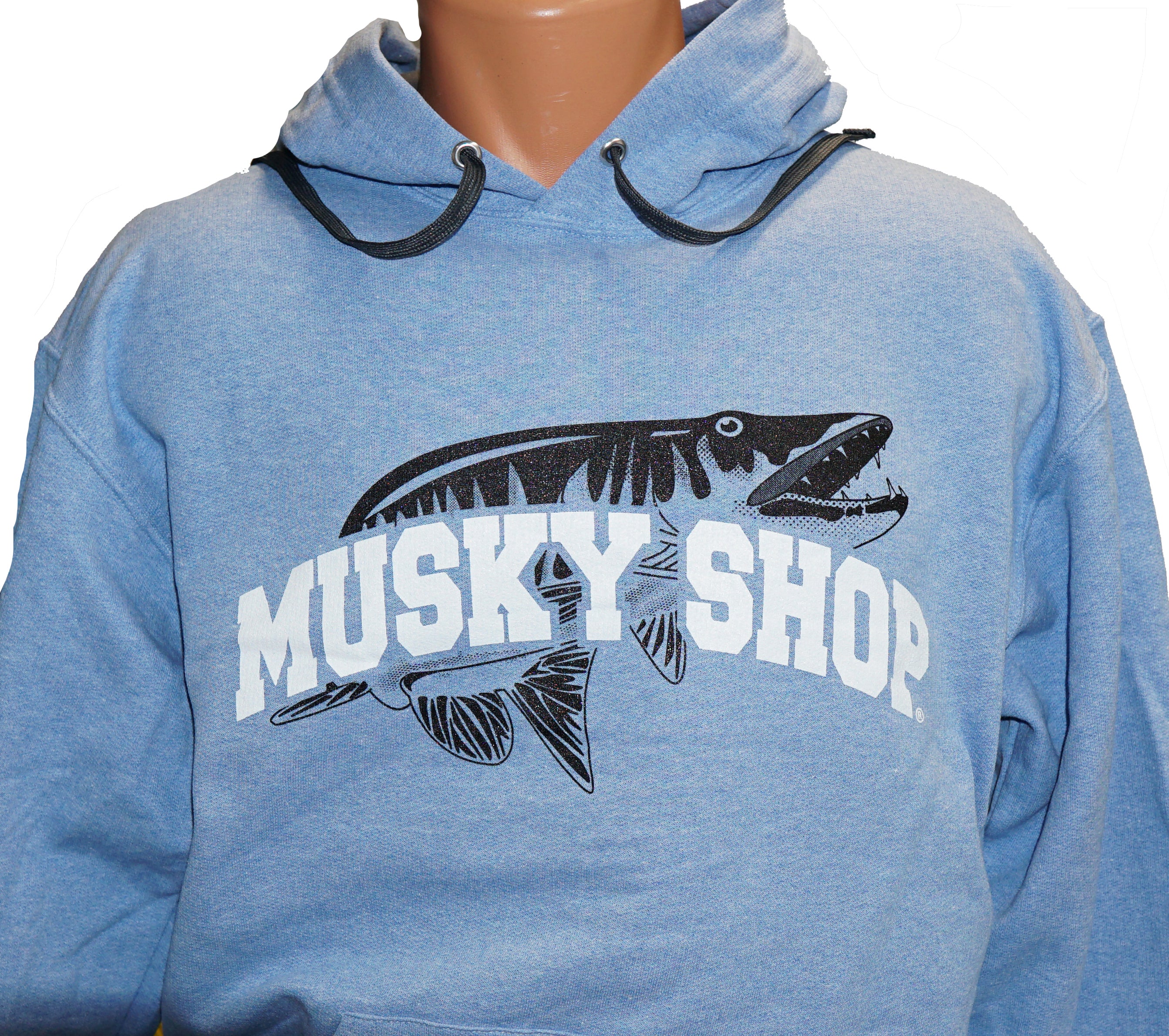  Retro Musky Fishing Hoodie with a Vintage Musky Design :  Clothing, Shoes & Jewelry