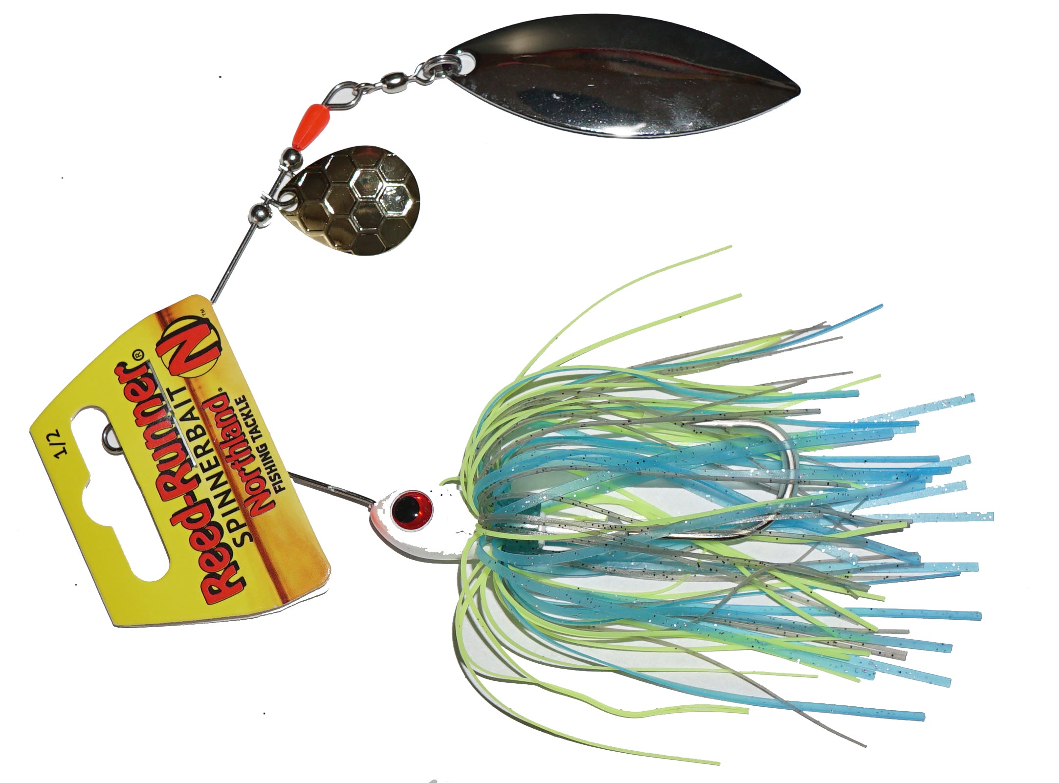 Northland Tackle Reed-Runner Single Spin, Spinnerbait, Freshwater, Canary
