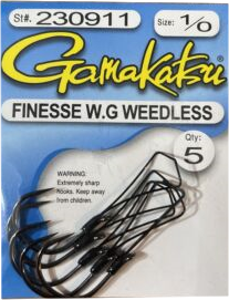 Gamakatsu Finesse Wide Gap Hooks