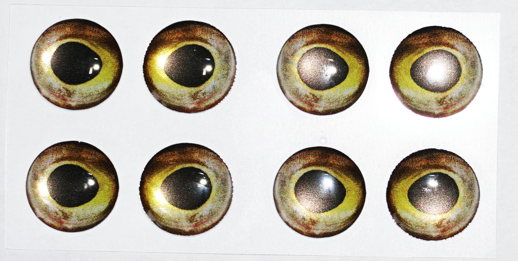 3-D Adhesive Lure Eyes - 1/2 - Barlow's Tackle