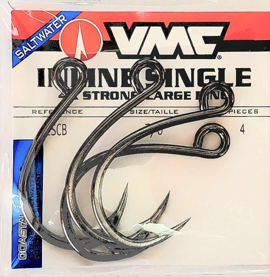VMC Inline Single 1X Coastal Black #1/0